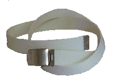 White Nylon Belt 